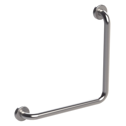 Fienza Care Ambulant 90° 450x450mm Stainless Steel Grab Rail ,