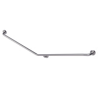 Fienza Care Ambulant 40° 900x700mm Stainless Steel Right Hand Grab Rail ,