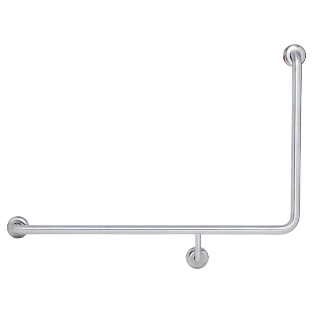 Fienza Care Ambulant 90° 960x600mm Stainless Steel Left Hand Grab Rail ,