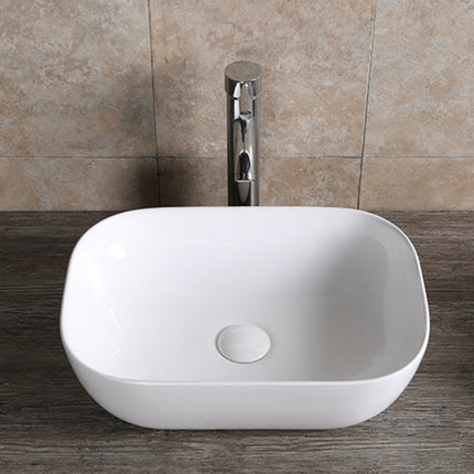 Gloss White Above Counter Basin 460x330x135 ,