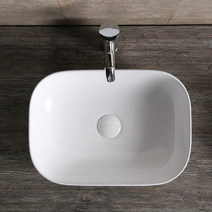 Gloss White Above Counter Basin 460x330x135 ,