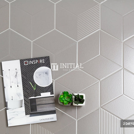 Modern look Tile Freestyle Hexagon Modern Grey Matt 200X230 ,