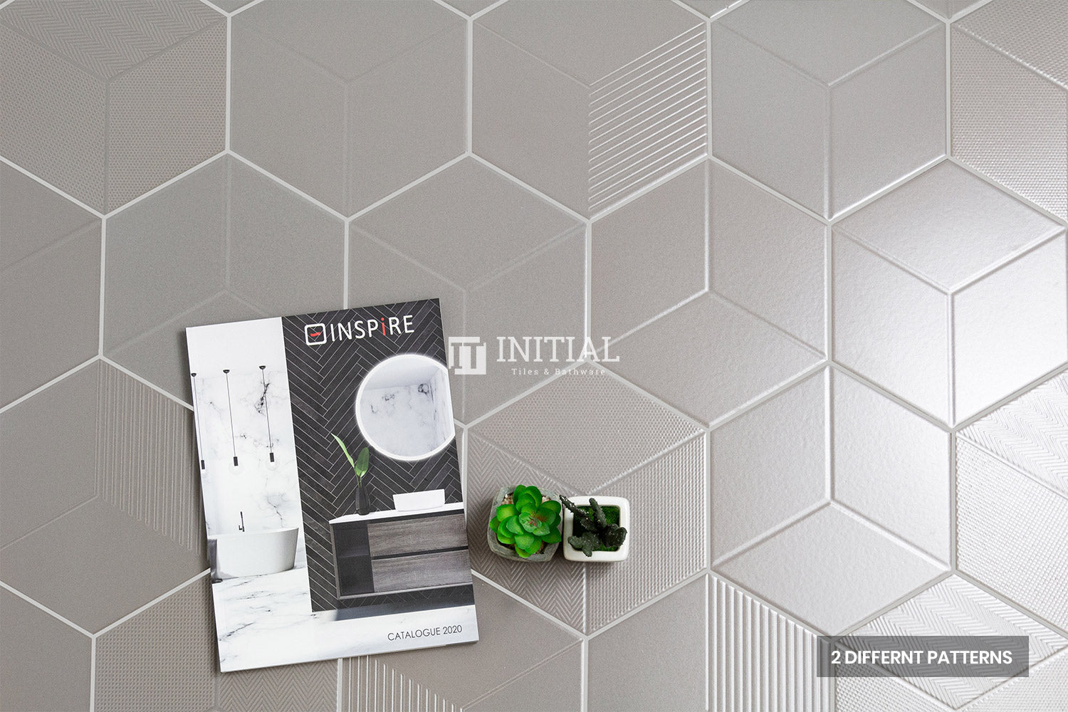 Modern look Tile Freestyle Hexagon Modern Grey Matt 200X230 ,