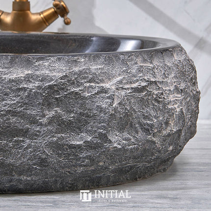 Above Counter Stone Basin Round Marble Surface Basin 430x430x140 ,