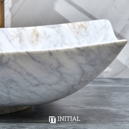 Above Counter Stone Basin Special Shape Marble Surface Basin 500x400x135 ,