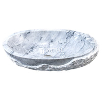 Above Counter Stone Basin Oval Marble Surface Basin 550x350x130 ,