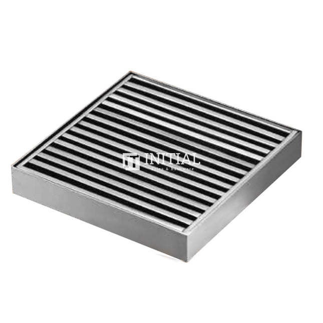 Bathroom S/S Channel Wedge Square Floor Waste ,