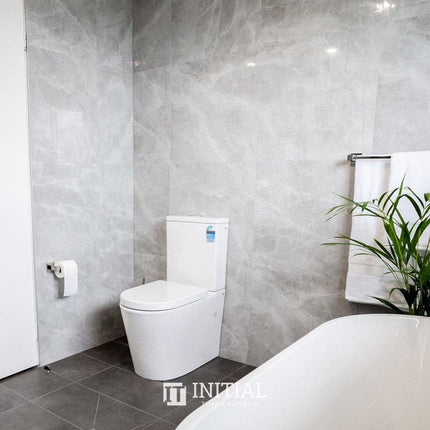 Alice Rimless Back to Wall Toilet Suite Ceramic White 655X380X870 ,