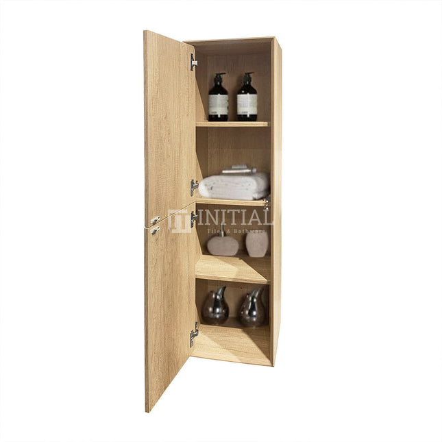 Otti Bruno Wall Hung Tall Boy Vanity With 2 Doors Soft closing 350W X 1200H X 300D ,