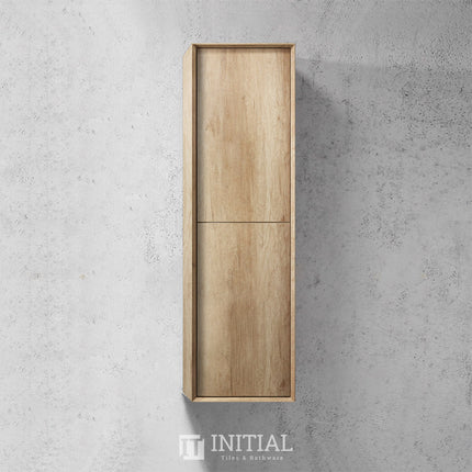 Otti Bruno Wall Hung Tall Boy Vanity With 2 Doors Soft closing 350W X 1200H X 300D ,