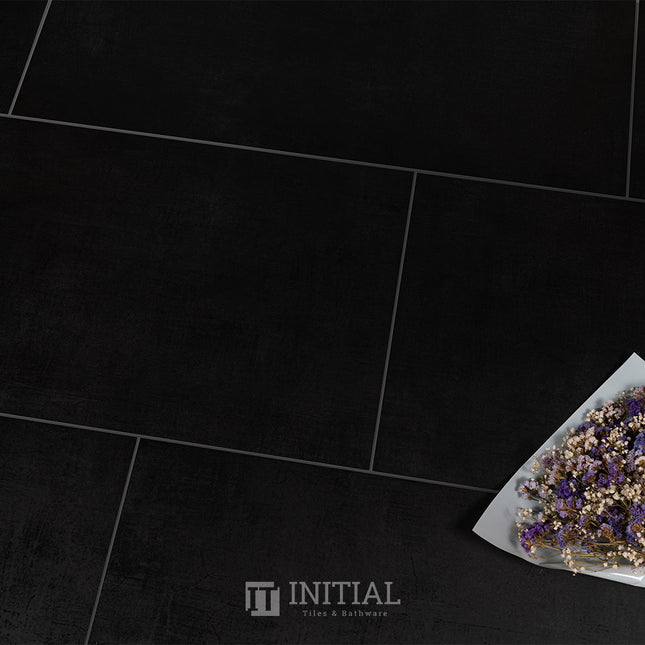 Modern Series Floor Tile Black Lappato 450X900 ,