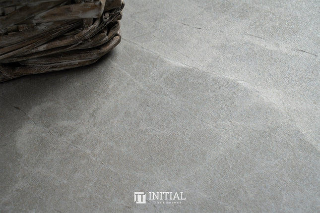 Gris Grey Matt Marble Look Bathroom Floor Tile 300X600 ,