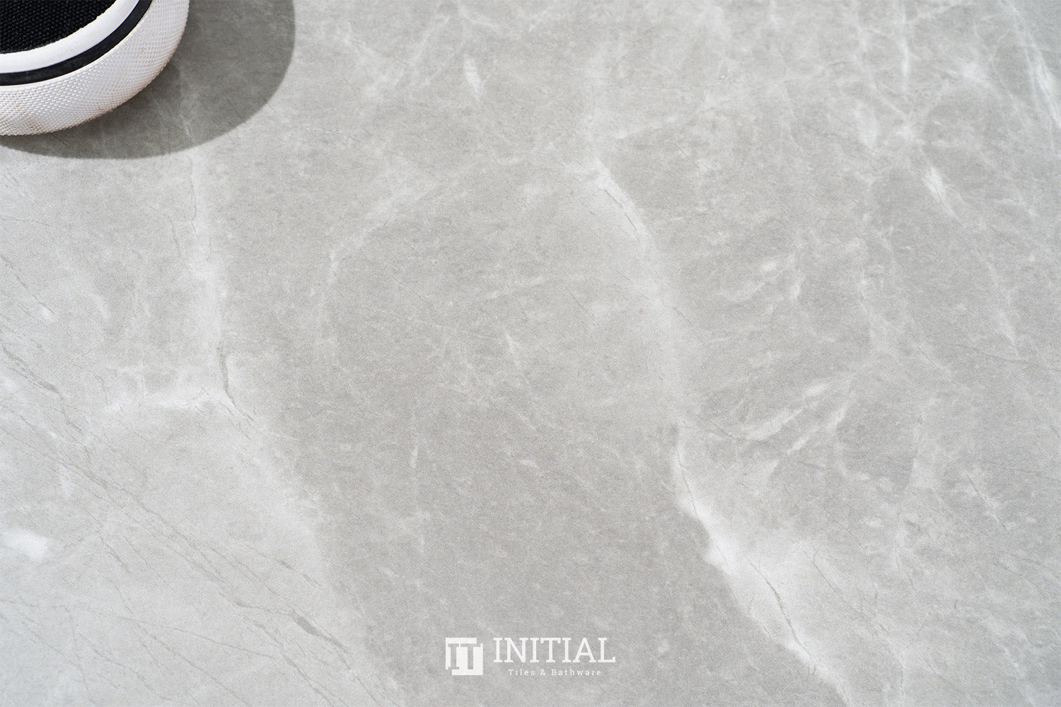 Gris Grey Polished Marble Look Bathroom Floor Tile 300X600 ,