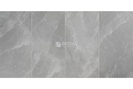 Gris Grey Polished Marble Look Bathroom Floor Tile 300X600 ,