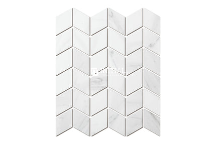 Feature Mosaic Persian Carrara Look Mosaic Rhombus Matt 305X266 ,