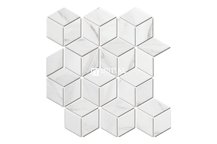 Feature Mosaic Persian Carrara Look Mosaic Cube Matt 266X305 ,
