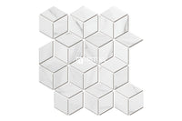 Feature Mosaic Persian Carrara Look Mosaic Cube Matt 266X305 ,