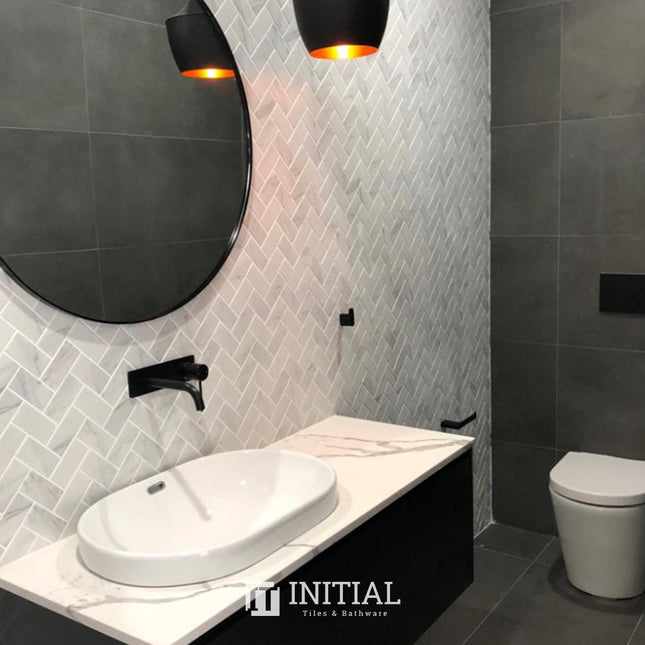 Feature Mosaic Persian Carrara Look Mosaic Herringbone Matt 275X275 ,