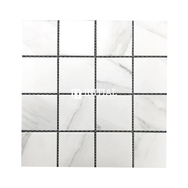 Feature Mosaic Persian Carrara Look Mosaic Square Matt 306X306 ,