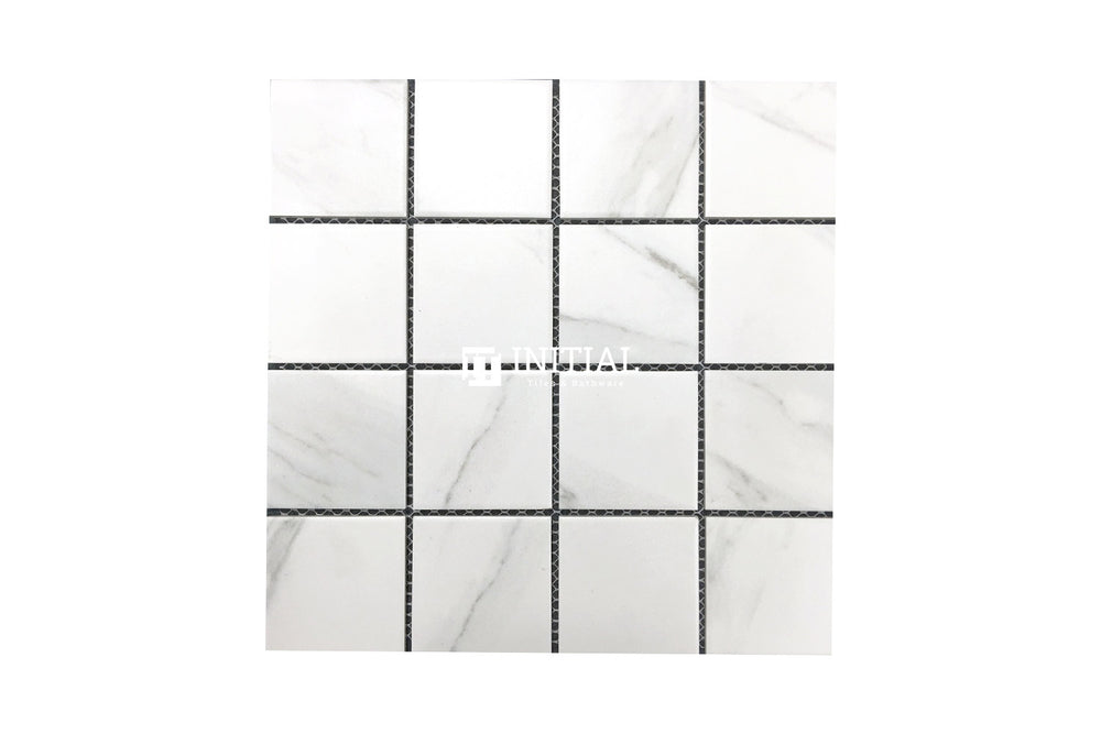 Feature Mosaic Persian Carrara Look Mosaic Square Matt 306X306 ,