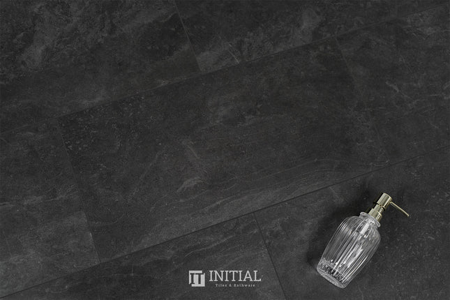 Concrete Look Tile Alaska Black Matt 300X600 ,