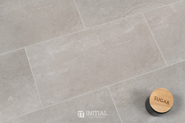 Concrete Look Tile Alaska Light Grey Lappato 300X600 ,