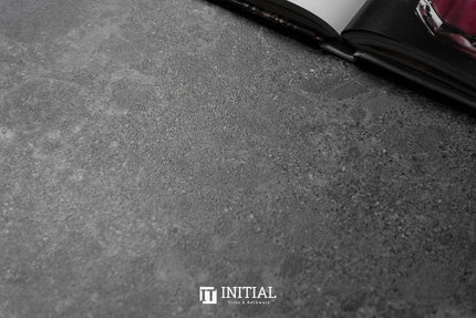 Terrazzo Look Bathroom Floor Tile Black Matt 300X600 ,