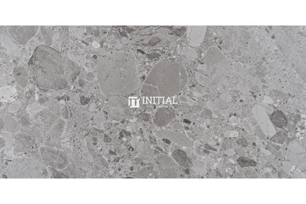 Terrazzo Look Bathroom Floor Tile Grey Matt 300X600 ,