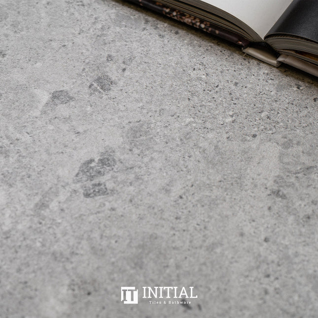 Terrazzo Look Bathroom Floor Tile Grey Matt 300X600 ,