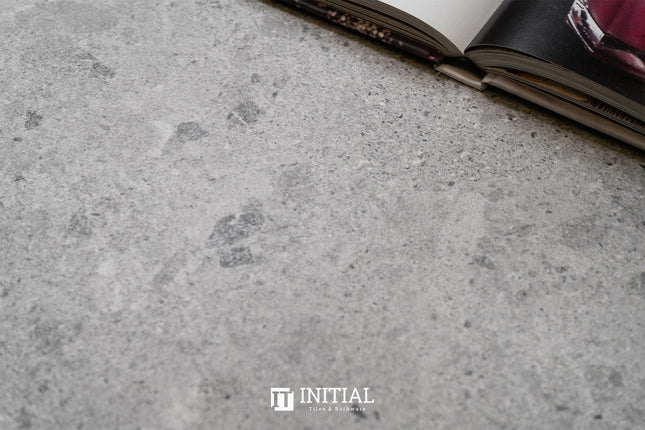 Terrazzo Look Bathroom Floor Tile Grey Matt 300X600 ,