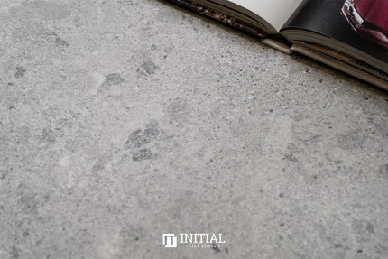 Terrazzo Look Bathroom Floor Tile Grey Matt 600X600 ,