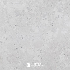 Terrazzo Look Bathroom Floor Tile White Matt 600X600 ,