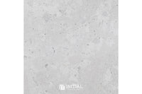 Terrazzo Look Bathroom Floor Tile White Matt 600X600 ,