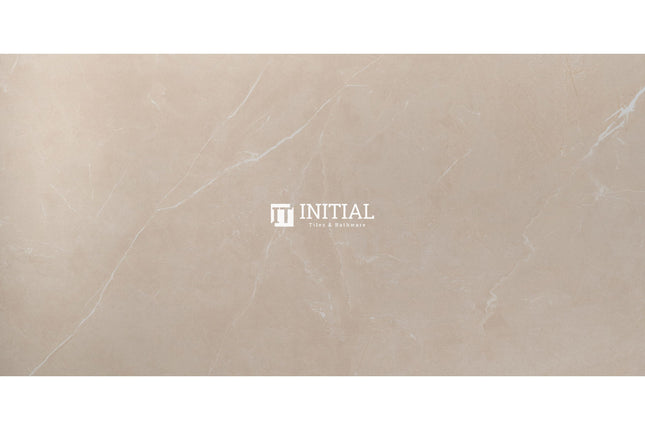 Marble Look Wall & Floor Tile Crema Marfil Polished 600X1200 ,