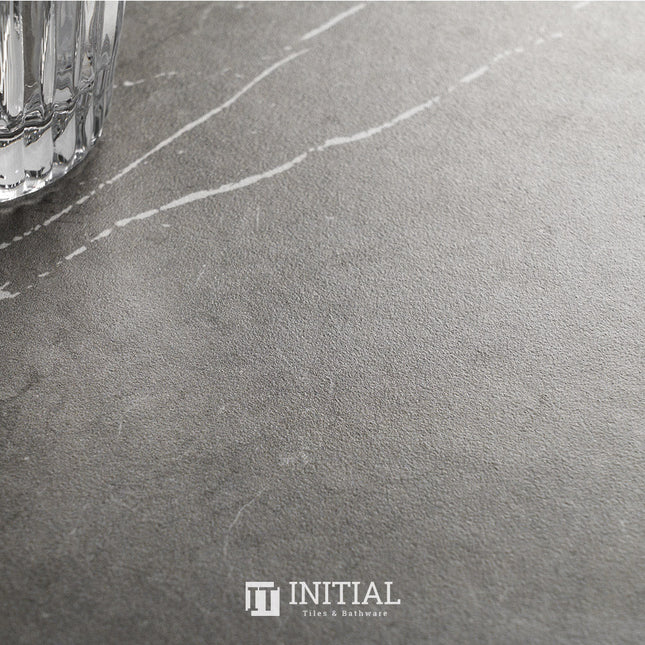 Marble Look Tile Pietra Charcoal Matt 300X600 ,