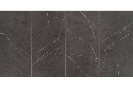 Marble Look Tile Pietra Charcoal Matt 300X600 ,
