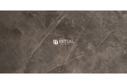 Marble Look Wall & Floor Tile Pietra Brown Polished 600X1200 ,