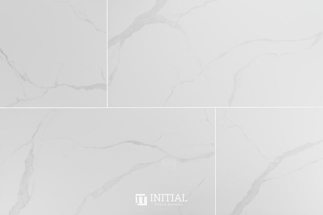Marble Look Bathroom Wall Tile Romantic Calacatta Polished 300X600 ,