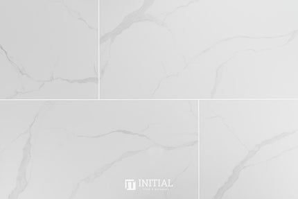 Marble Look Bathroom Wall Tile Romantic Calacatta Polished 300X600 ,