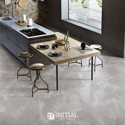 Marble Look Bathroom Wall Tile Gris Grey Polished 600X600 ,