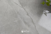 Marble Look Bathroom Wall Tile Gris Silver Polished 600X600 ,