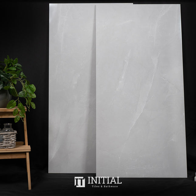Marble Look Tile Vaucluse Grey Polished 600X1200 ,