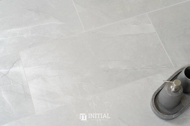 Marble Look Tile Vaucluse Grey Matt 300X600 ,