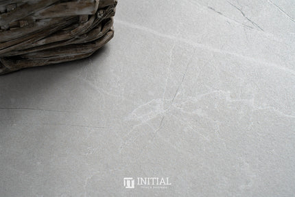 Marble Look Floor & Wall Tile Vaucluse Grey Matt 600X600 ,