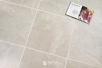 Marble Look Floor & Wall Tile Vaucluse Ivory Matt 600X600 ,