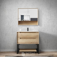 Otti Bruno Wall Mounted Shaving Cabinet with 2 Doors 900W X 800H X 150D ,