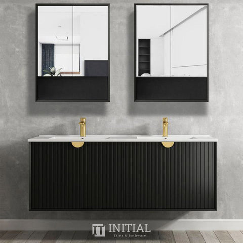 Otti Milano Wall Mounted Shaving Cabinet with 2 Doors 600W X 800H X 150D ,