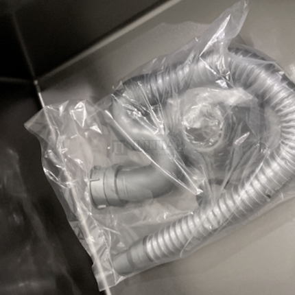 Square Stainless Steel Kitchen & Laundry Sink Dark Grey 440X440X205 ,