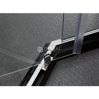 Semi-Frame Diamond shape Pivot Door 6mm Glass 900-1000x1900mm ,