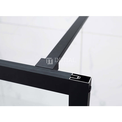 Fully Framed Single door Fixed Panel Shower Screen 6mm Glass 1200x2000mm ,